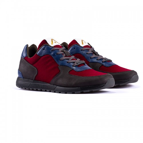 Tenis sneakers en cuero...