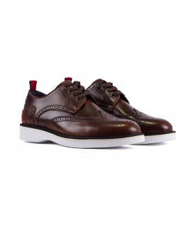 Zapatos casuales en cuero...