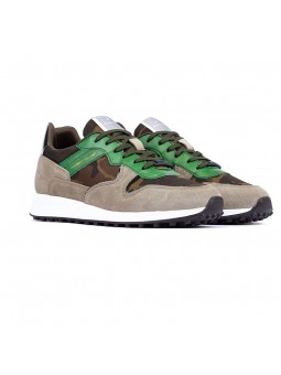 Tenis en cuero para hombre...