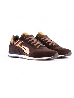 Tenis sneakers en cuero...