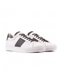 Tenis 100% cuero - Marca...